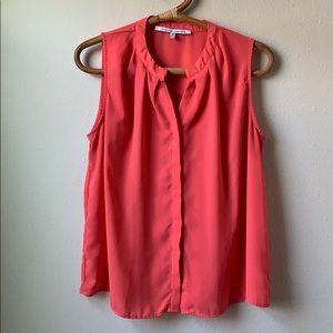 🎈 DONATED 🎈 pink sleeveless blouse